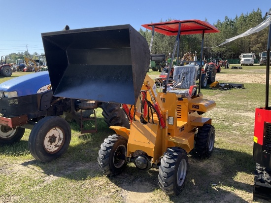 (108)UNUSED TRANER TR45 MINI WHEEL LOADER