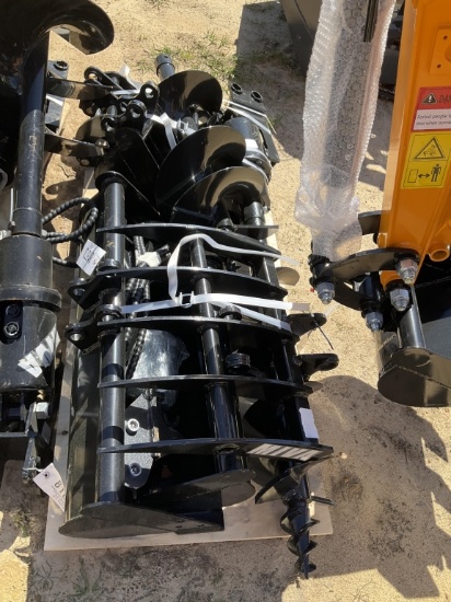 (191)UNUSED LOT OF MIVA MINI EXCAVATOR ATTACHMENTS