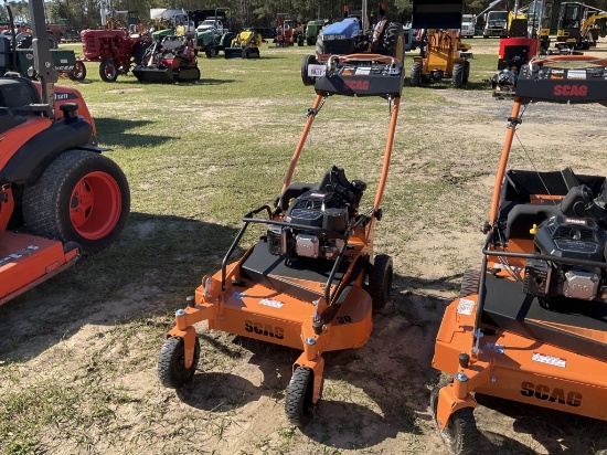 (49)SCAG 30" FINISH CUT WALK BEHIND MOWER