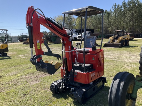 (182)UNUSED AGT H15 MINI EXCAVATOR