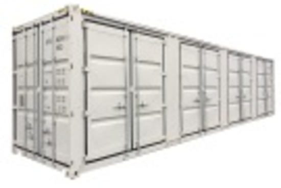 (728)40' HC CONTAINER W/ 4 SIDE DOORS
