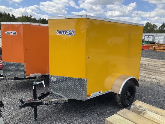 (622)2024 CARRY-ON 4 X 6 S.A. ENCLOSED TRAILER