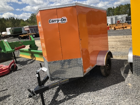 (623)2024 CARRY-ON 4 X 6 S.A. ENCLOSED TRAILER