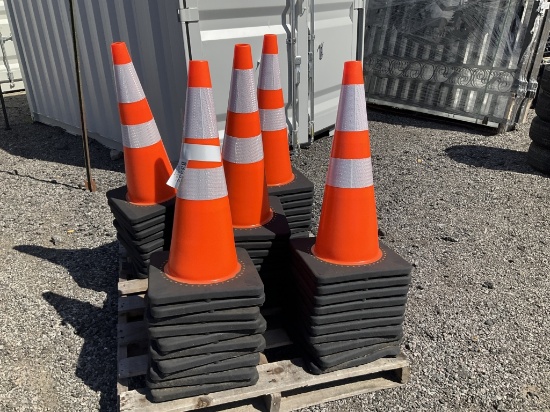 UNUSED GREATBEAR TRAFFIC CONES - 50QTY. | Heavy Construction Equipment ...