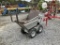 (792)GAS POWERED DUMP CART W/ PALLET FORKS