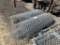 (1204) - (2)ROLLS OF CHAIN LINK FENCING
