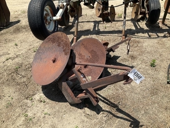 (927)2 DISC PLOW W/ TAIL WHEEL