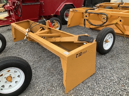 (738)INDUSTIRAS AMERICA 10' PULL TILT BOX BLADE