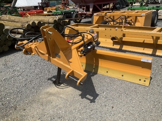 (840)INDUSTRIAS AMERICA 9' HYD. TILT/ANGLE BLADE