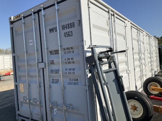 (742)40' HC CONTAINER W/ 4 SIDE DOORS