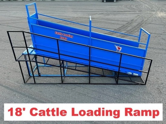 (829)INDUSTRIAS AMERICA CATTLE LOADING RAMP C18