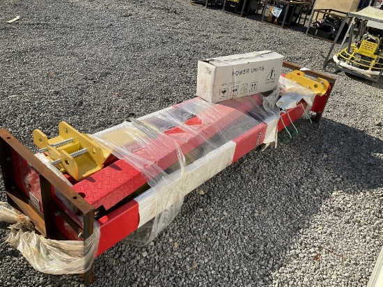 (641)UNUSED AGT TWO POST 10,000LB AUTO LIFT