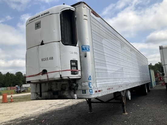 (873)2003 GREAT DANE 53' REEFER TRAILER