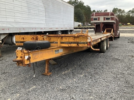 (872)1999 ECONOLINE 8X22 EQUIPMENT TRAILER