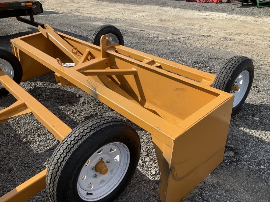 (811)UNUSED IND. AMERICA 10' PULL TYPE BOX BLADE