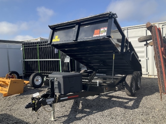 (860)2025 SSI 6'10 X 12 T.A. DUMP TRAILER