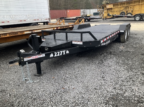 (869)2025 IND. AMERICA 7 X 22 TILT TRAILER - 227T