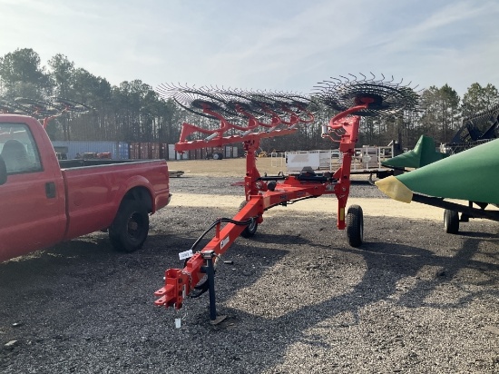 (848)NEW AGLINE AVR10 HAY RAKE