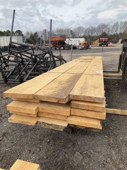 (507)15PCS OF 2 X 12 X 20 PINE LUMBER