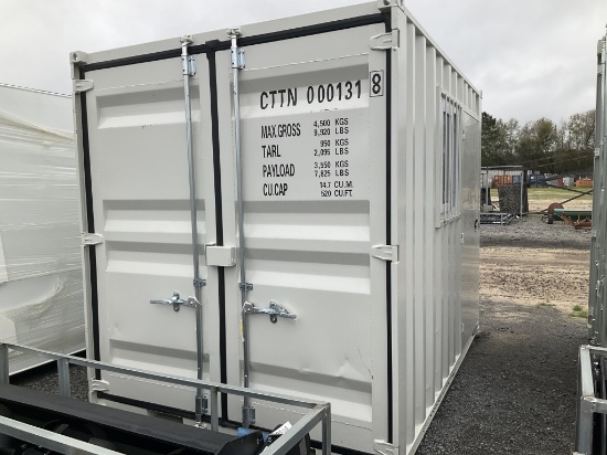 (992)UNUSED CTTN 10.2FT MINI CONTAINER