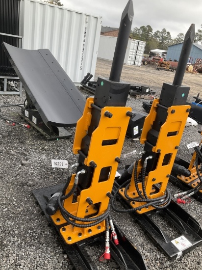(1102)UNUSED GIYI SKID STEER HYDRAULIC HAMMER