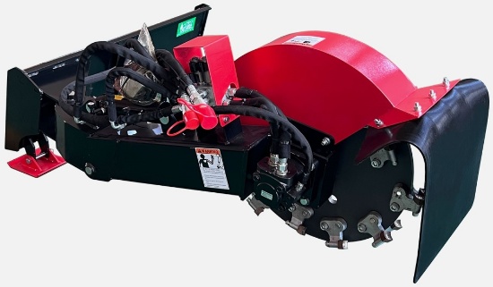 (1158)UNUNSED RAYTREE SKID STEER STUMP GRINDER