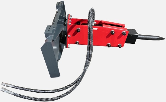 (1143)UNUSED RAYTREE SKID STEER HYDRAULIC HAMMER