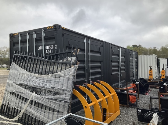 (1062)40' HC CONTAINER W/ 3 SIDE DOORS