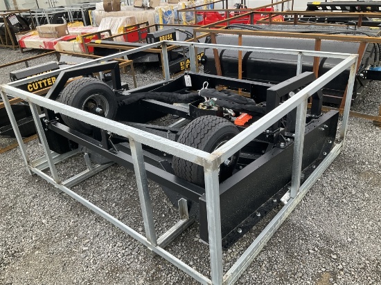 (1014)UNUSED 70" SKID STEER ADJUSTABLE BOX GRADER