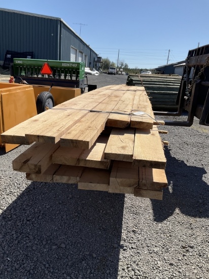 (747)25PCS OF  2 X 6 X 16 OAK LUMBER