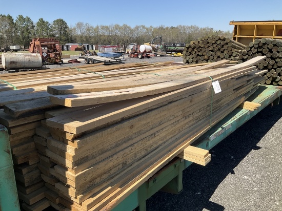 (881)BUNDLE OF CYPRESS LUMBER- APP. 600 BOARD FEET