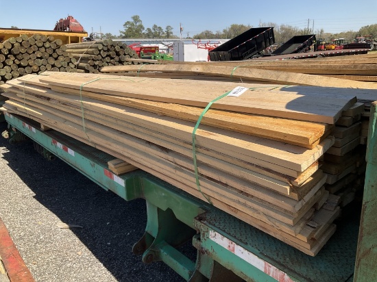 (882)BUNDLE OF CYPRESS LUMBER- APP. 600 BOARD FEET