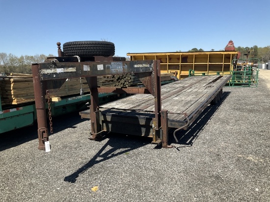 (1206)30' GOOSENECK TRAILER - NO TITLE