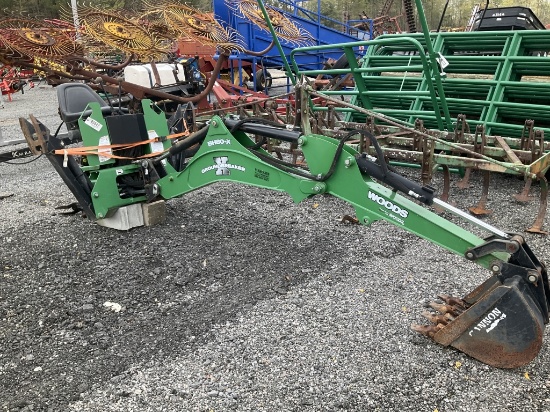 (812)WOODS BH80X BACKHOE ATTACHMENT