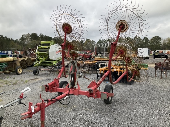 (793)TONUTTI RC98 HAY RAKE