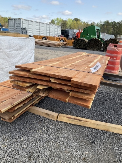 (758)20PCS OF 1 X 8 X 8 CEDAR LUMBER