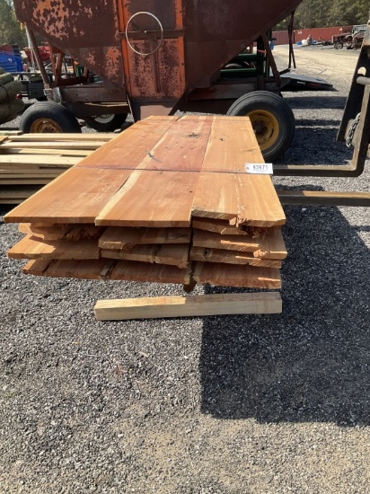(980)15PCS OF 1 X 12 X 8 CEDAR LUMBER