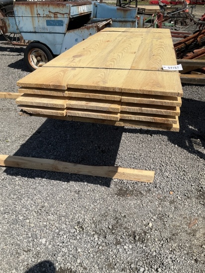 (549)15PCS OF 1 X 12 X 8 PINE LUMBER