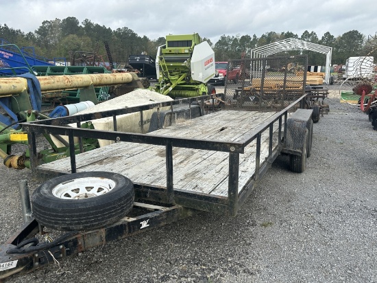 (797)78" X 20' UTILITY TRAILER - NO TITLE