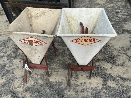 (585)2 COVINGTON FERTILIZER HOPPERS