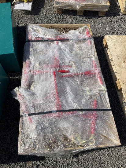 (1041)UNUSED 8 SETS OF RATCHET BINDERS & CHAINS