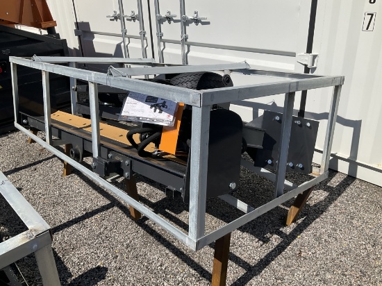 (1235)UNUSED LANDHONOR 96" SKID STEER GRADER