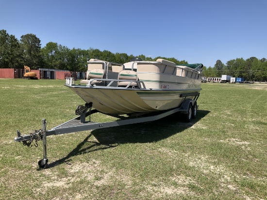 (876)1999 SEA ARK 23' ALUMINUM BOAT