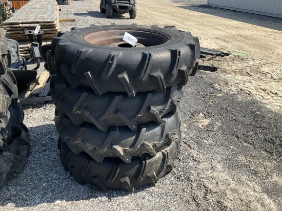 (1272) - (4)11-24.5  PIVOT IRRIGATION TIRES