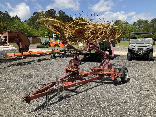 (1314)8 WHEEL HAY RAKE