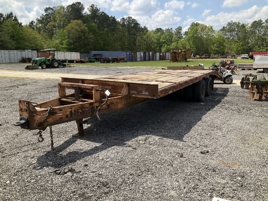 (1313)8 X 24 HUDSON EQUIPMENT TRAILER