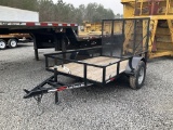 (859)2024 CLAY'S 5 X 8 S.A. UTILITY TRAILER