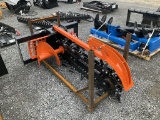 (1058)UNUSED GIYI GY-D380 SKID STEER TRENCHER