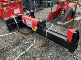 (1145)UNUSED RAYTREE SKID STEER LOG SPLITTER