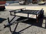 (906)2025 CARRY-ON 6 X 8 S.A. UTILITY TRAILER